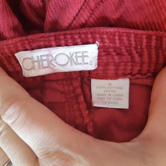 Girls Cherokee Corduroy size 4 Pants - Picture 5 of 7